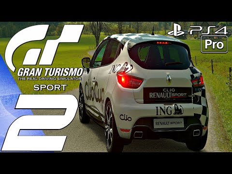 Gran Turismo Sport - Gameplay Walkthrough Part 2 - FF Challenge & Clio Cup (Career Mode) PS4 PRO