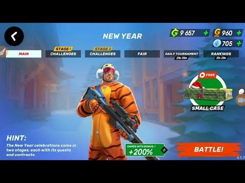 NEW YEAR EVENT HOLIDAY CHEER 2018 IN GUNS OF BOOM
