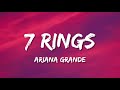 Ariana Grande - 7 Rings (Lyrics)