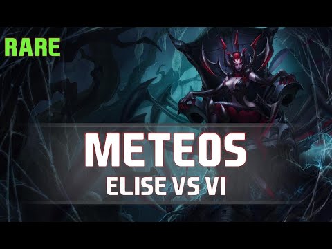 Meteos as Elise vs Vi - S8 JUNGLE Ranked Gameplay
