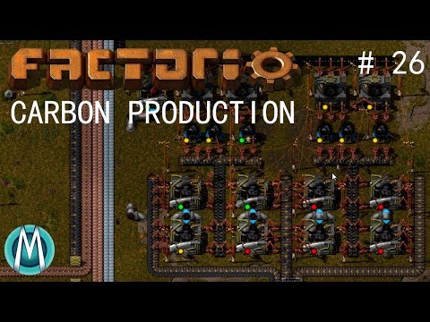 [Factorio] Angels & Bobs Ep 26: Carbon Production (Tutorial/Walkthrough)