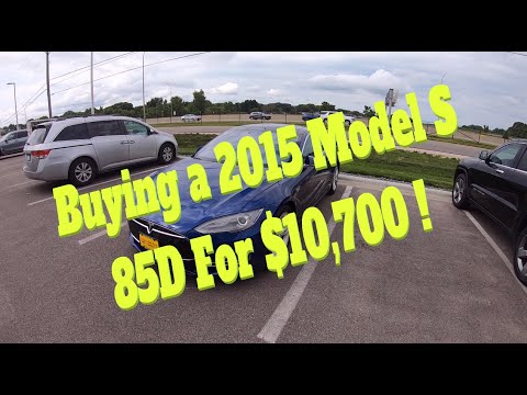 Buying a 2015 Tesla Model S 85D for $10k