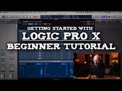 Getting started with LOGIC PRO X | BEGINNER TUTORIAL