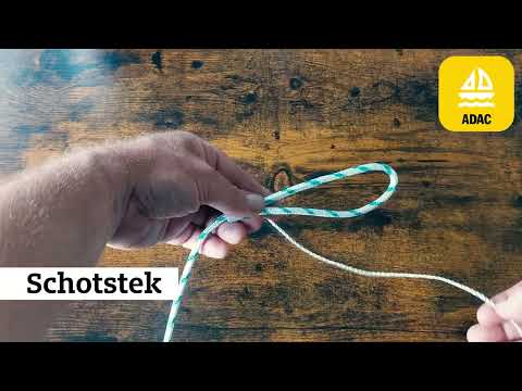 Seemannsknoten - Schotstek und doppelter Schotstek I ADAC Skipper