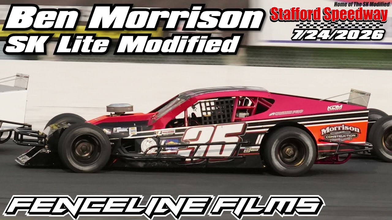 Ben Morrison at Stafford Motor Speedway