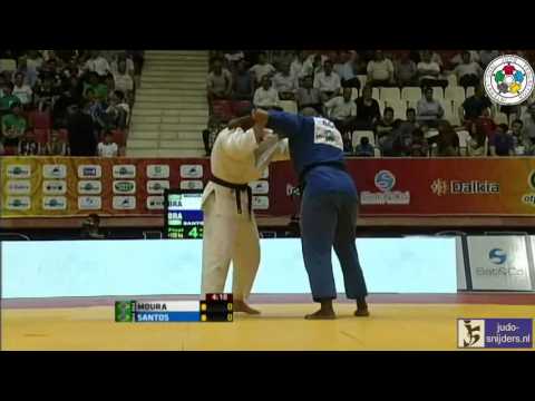 Judo 2013 Grand Slam Baku: Moura (BRA) - Santos (BRA) [+100kg] final