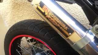 Yoshimura Titan on Sinnis Apache 125.