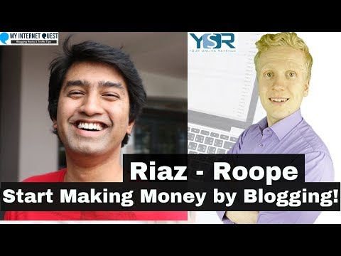HOW TO START WITH BLOGGING? [4-Step Formula Works!] Roope Kiuttu Interviewed by Riaz Shah