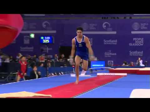 Arthur Nory Oyakawa Mariano (BRA) VT AA World Cup Glasgow 2016