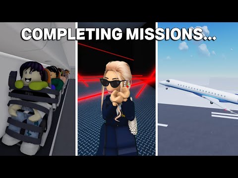 COMPLETING MISSIONS In Cabin Crew Simulator