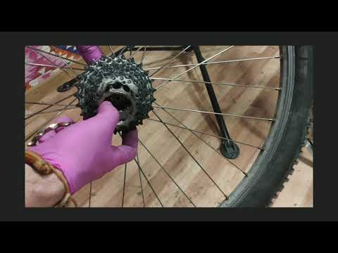 Wymiana kasety rowerowej Shimano 8-11 biegów. poradnik