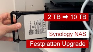 Synology NAS HDD Upgrade