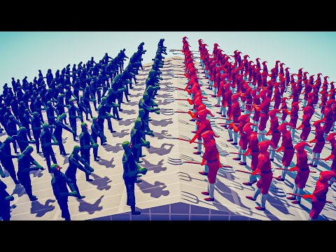 100x ZOMBIES vs FARMER ARMY | TABS - Totally Accurate Battle Simulator
