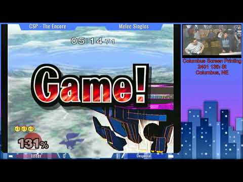 CSP The Encore! - Iifter (Peach) vs Unspecial (Falco) - Loser's Finals - SSBM