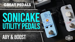 Video thumbnail for Sonicake Buffer ABY and Super Sonic Master boost. by The Guitar Effect