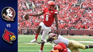 Florida State vs. Louisville Football Highlights (2016)