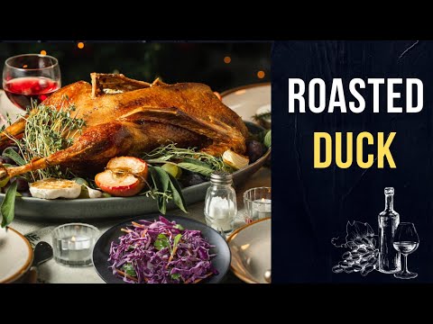 ROASTED DUCK RECIPE - How to Cook a Whole Duck | St Martin’s Day Feast ❤️ Martinovanje