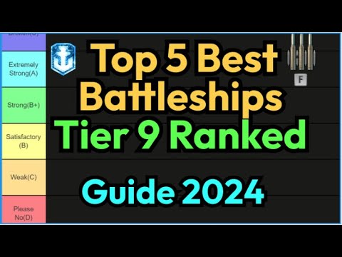 Top 5 Most Powerful Battleship Picks in Tier 9 Ranked Battles Season | World of Warships