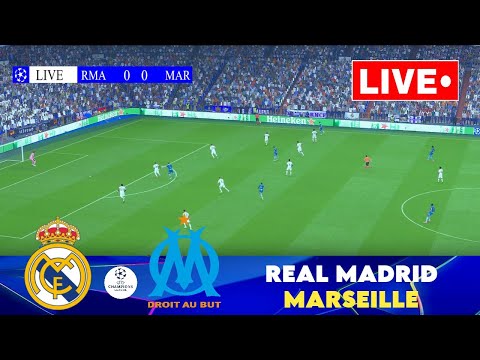 REAL MADRID VS MARSEILLE – UEFA CHAMPIONS LEAGUE 2025 – SIMULATION GAMEPLAY