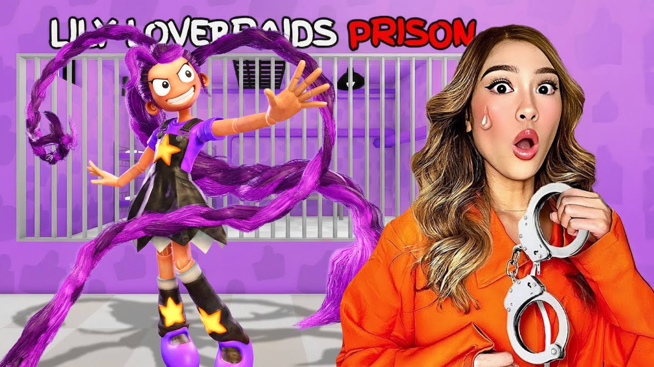 ESCAPING LILY LOVEBRAIDS PRISON RUN IN ROBLOX (OBBY)