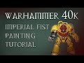 Talk Wargaming: How To Paint Imperial Fist Space ...