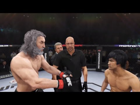 Gandalf Gray vs. Bruce Lee (EA sports UFC 3) - CPU vs. CPU