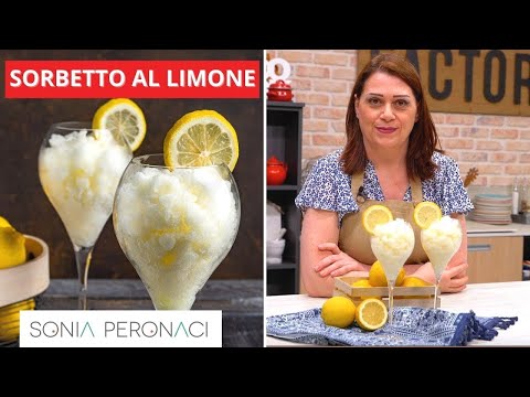 Sorbetto al limone senza gelatiera e senza lattosio: ricetta facile!