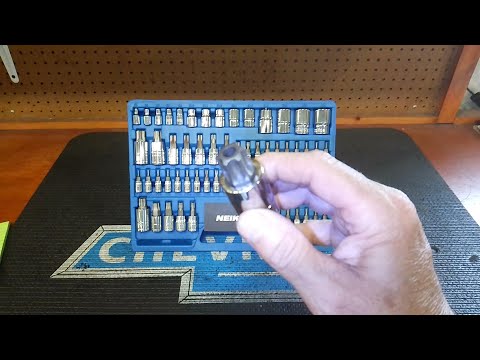 NEIKO 60 piece master torx bit set