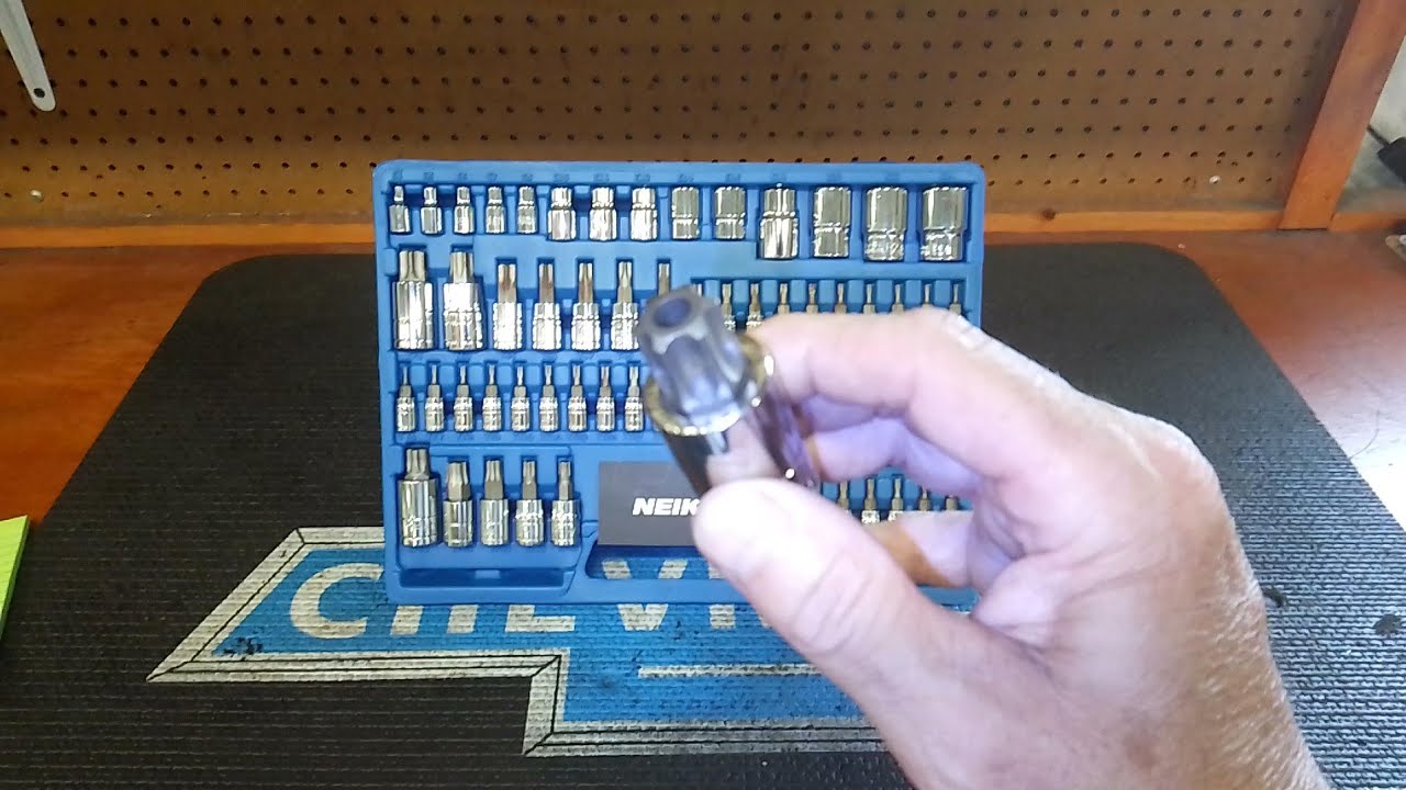 NEIKO 60 piece master torx bit set