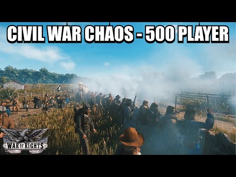 This Civil War Game Is Terrifyingly Realistic - War of Rights : 500 Player Event