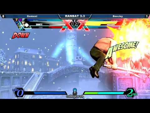 IEBG RanBat 3.3 UMvC3 - Gemeni Vs BeeJay
