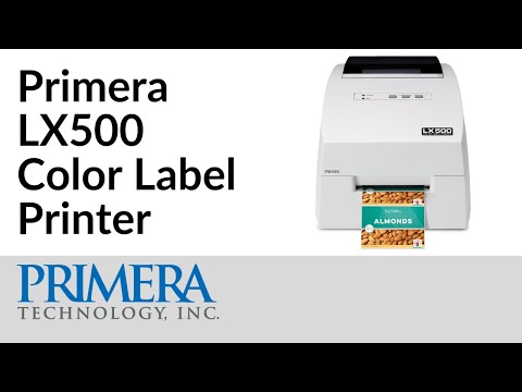 Color Label Printer - Primera Lx910 