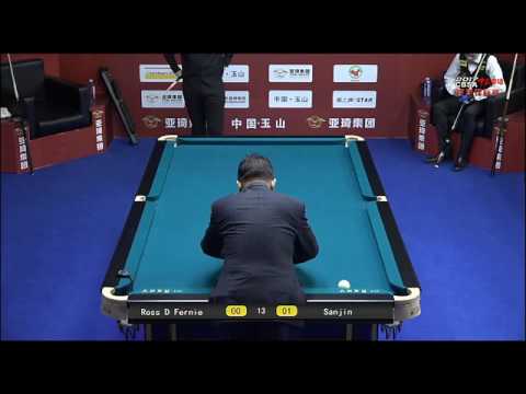 Ross Fernie VS Sanjin Pehlivanovic - Men - 2017 Chinese Billiards World Championship