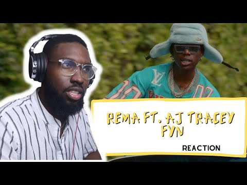 Rema - FYN feat. AJ Tracey (Official Music Video) (REACTION/REVIEW) || palmwinepapi