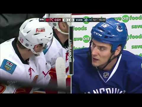 NHL  Jan.23/2013   Calgary Flames - Vancouver Canucks