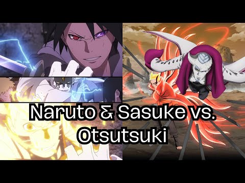 Boruto | Naruto & Sasuke vs. Momoshiki | Naruto vs. Isshiki | 4K | 60FPS