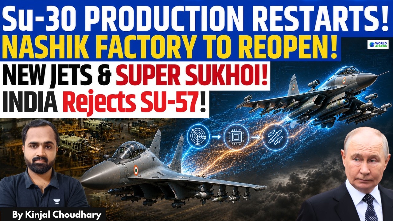 India Revives Su-30! Picks Super Sukhoi With GaN Virupaksha AESA Radar Over Russia’s Su-57! Kinjal