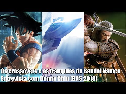 Sobre Jump Force, Ace Combat, Geralt e as franquias da Bandai Namco [BGS 2018]