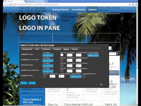 dnn mobile compatible nexus skin Complete customization part-1