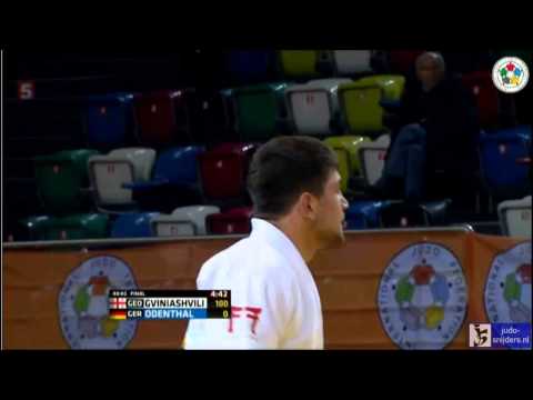 Judo 2014 Grand Prix Samsun: Gviniashvili (GEO) - Odenthal (GER) [-90kg] final