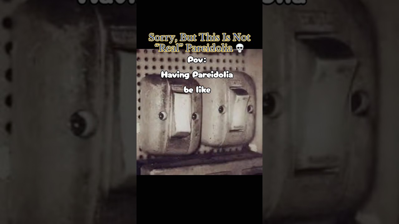 Sorry, But This Is Not “Real” Pareidolia 💀 #interesting