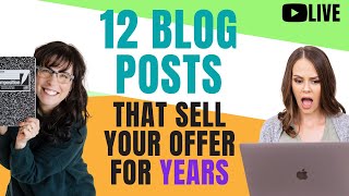 Write 12 Blog Posts & Use Them to Convert Clients for Years (Jana’s Capsule Blog Library Method)