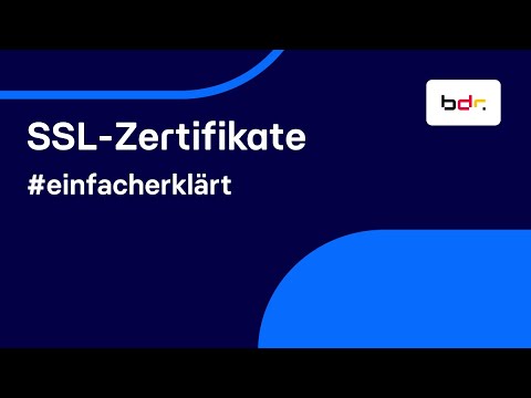 #einfacherklärt: SSL-Zertifikate | Ein Produkt der Bundesdruckerei