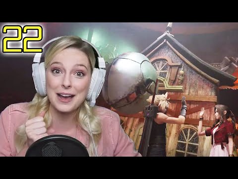 Hell House Battle - Aerith VA Plays Final Fantasy VII Remake - Gameplay Walkthrough Pt 22