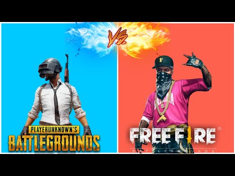 Free Fire vs Pubg - Details and Physics Comparison
