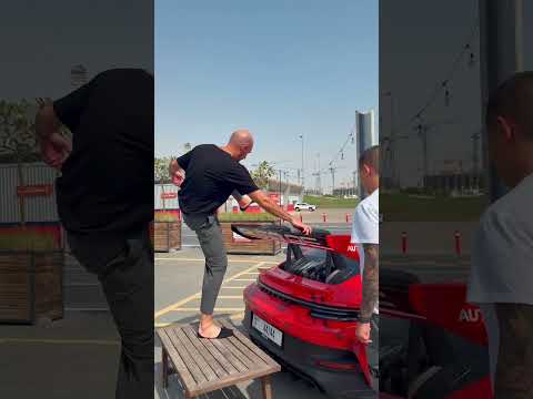 PORSCHE’NİN KANADI 100KG TAŞIR MI?🤯🏎️
