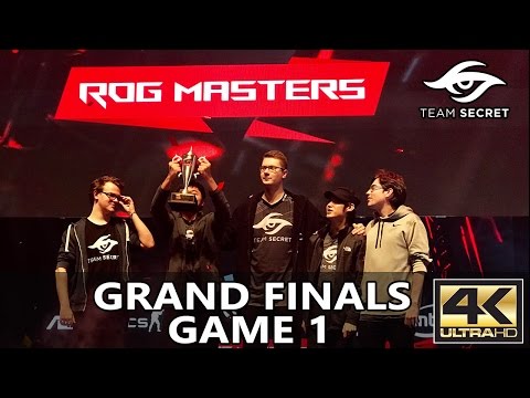 Dota 2 | Team Secret vs Execration (Map 1) | ROG MASTERS GRAND FINALS