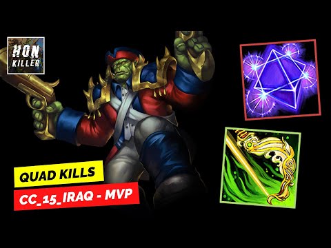 HoN Flint Beastwood GEOMETER'S BANE with WINGBOW - MVP