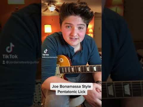 Pt. 3 Joe Bonamassa Style Lick!!!
