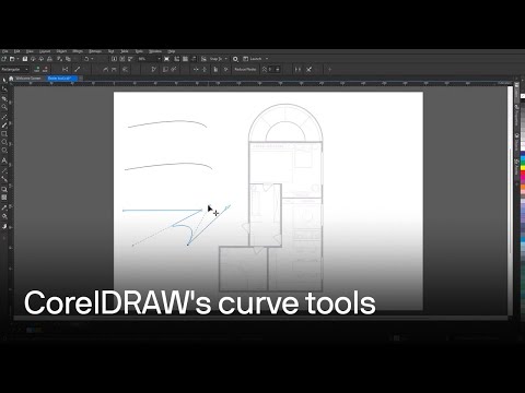 Master curve drawing tools in CorelDRAW | Step-by-step tutorial